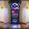 Boxer punching strength arcade game party rental button