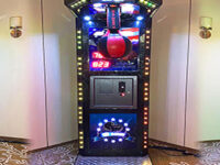 Boxer punching strength arcade game party rental button