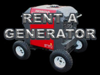 generator party event rental in florida