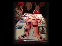 Life-size giant operation game