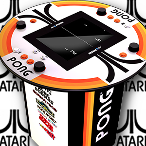 Pong Classic 4-player retro arcade game Button