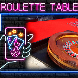 Roulette casino table rentals with dealers