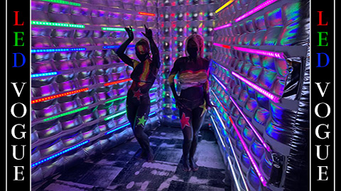 LED Inflatable Vogue Booth