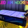 LED Air Hockey Arcade Party Game Rental