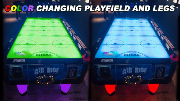 LED Air Hockey Arcade Party Game Rental