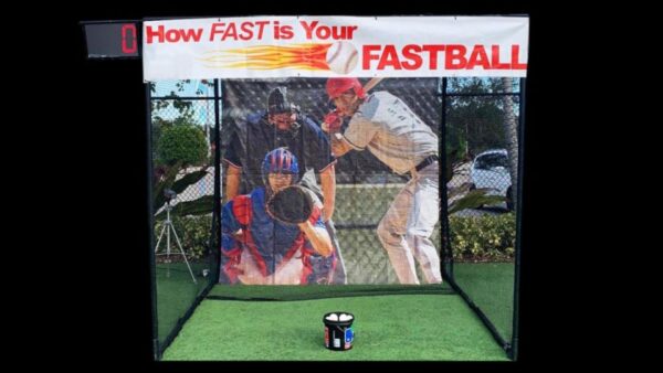 Baseball Speed Pitch Radar Cage Game Rental