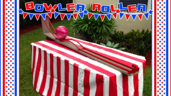 bowler roller carnival game rentals