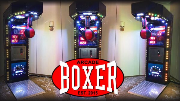 boxer punching speed power arcade game rental