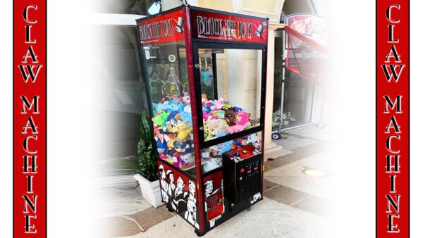 claw machine arcade game party rental