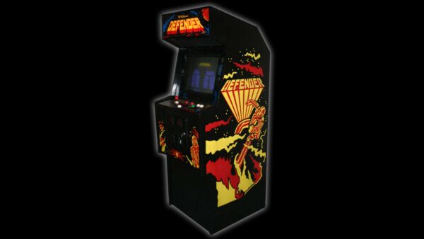 Defender classic 80s arcade game rental