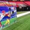 Quarterback Toss Football Banner party game rental