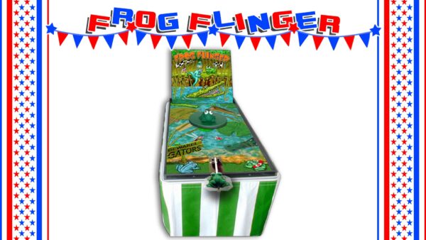 frog flinger carnival game rental