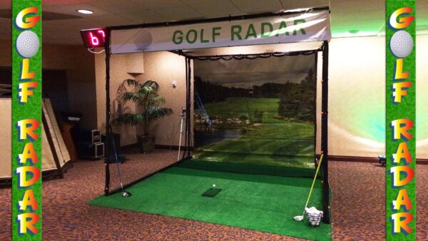 Golf Speed Sport Radar Cage Game Rental