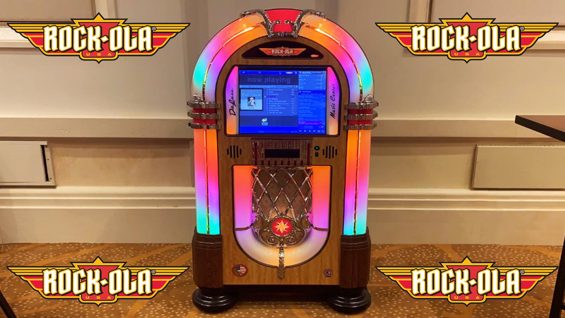 Jukebox Arcade Machine Cocktail Hour Entertainment