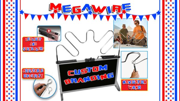 mega wire carnival game rental