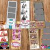 Photo Strip Design Samples for Photo Booths
