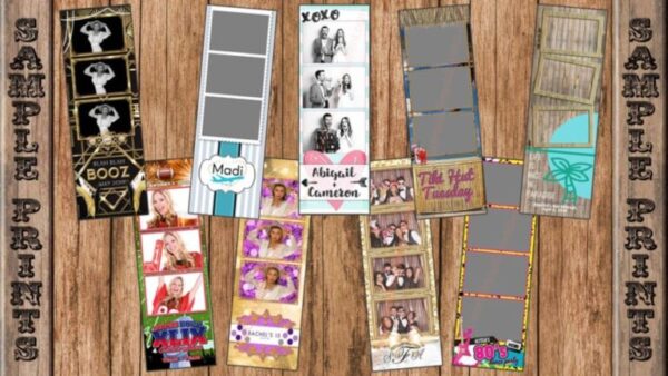 Photo Strip Design Samples for Photo Booths