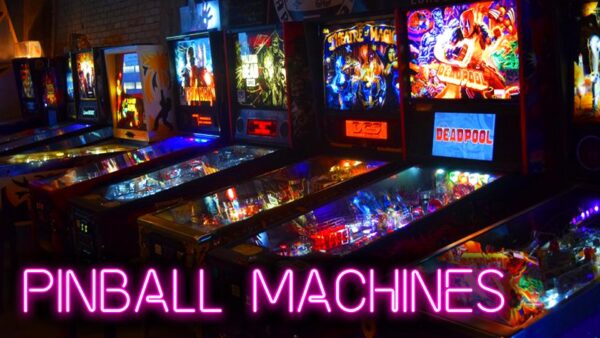 Pinball Machine Arcade Game Party Rental