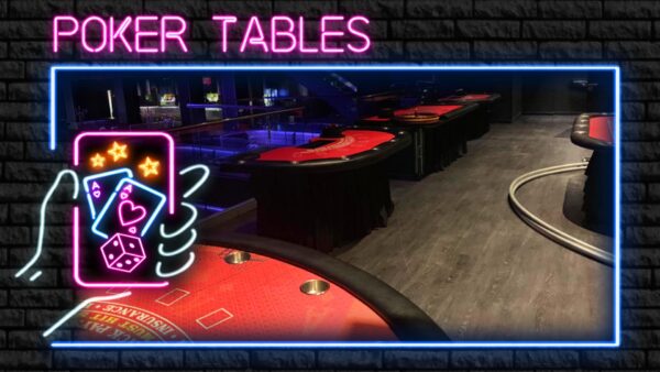poker casino table rentals with dealers