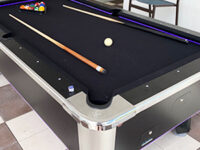 LED Pool Table Billiards Game Party Rental Button