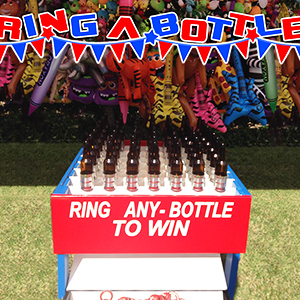 ring a bottle carnival game rental