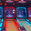Skeeball Arcade Game Party Rental Button