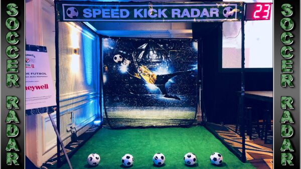 Soccer Kick Speed Radar Cage Game Rental
