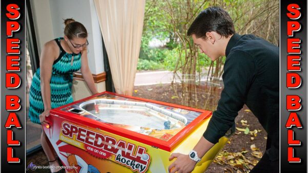 Speedball Hockey Arcade Game party Rental