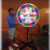 Giant Twister game wheel