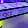 branded air hockey table