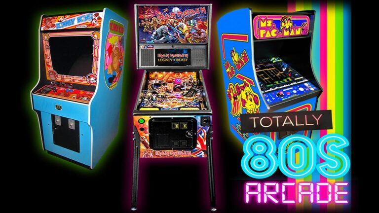1980s Eighties arcade game rentals