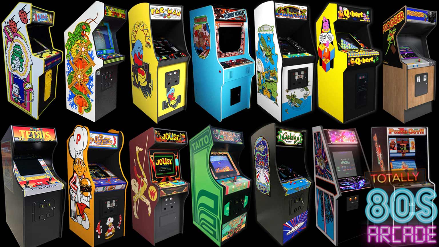 Arcade selling games