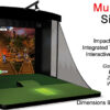 Zombie Dodgeball Multi-Sport Simulator With Motion and Speed Tracking