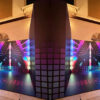 3D branded photo booth enclosure backdrop