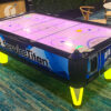 branded LED air hockey table