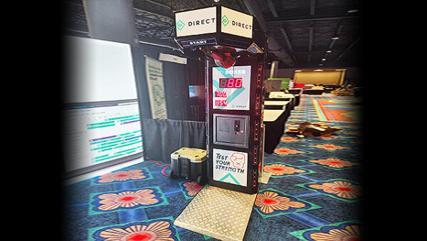 custom branded boxer arcade machine