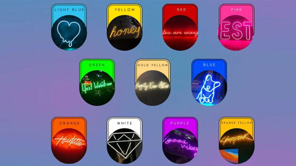 LED sign color choices