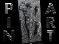 Pin Art Giant, Life Size Party Rental Game