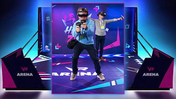 VR Virtual Reality Game Player