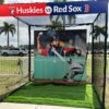 baseball speed radar game rental with custom artwork graphics printed