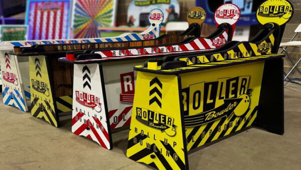 Roller Bowler game rentals with optional header