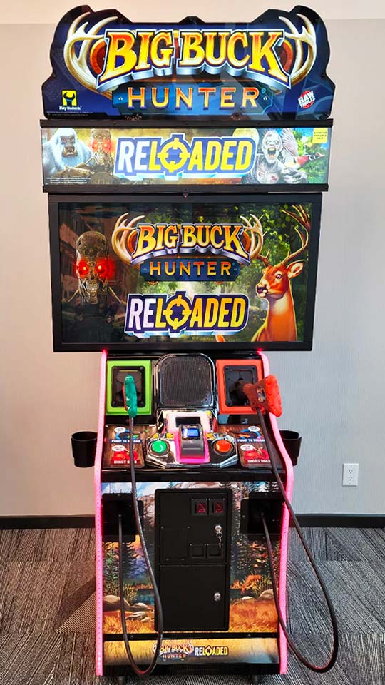 Big Buck Hunter Corporate Arcade Game Rental in Florida