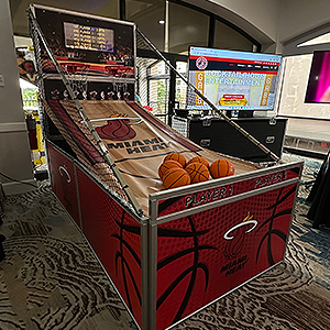 Basketball Branded 2-Player Game