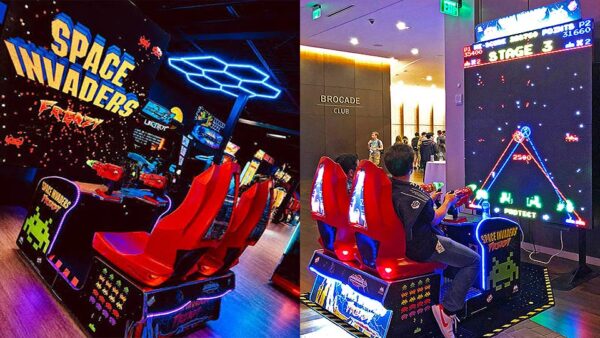 Space Invaders Frenzy 2-Player Florida Party Rental